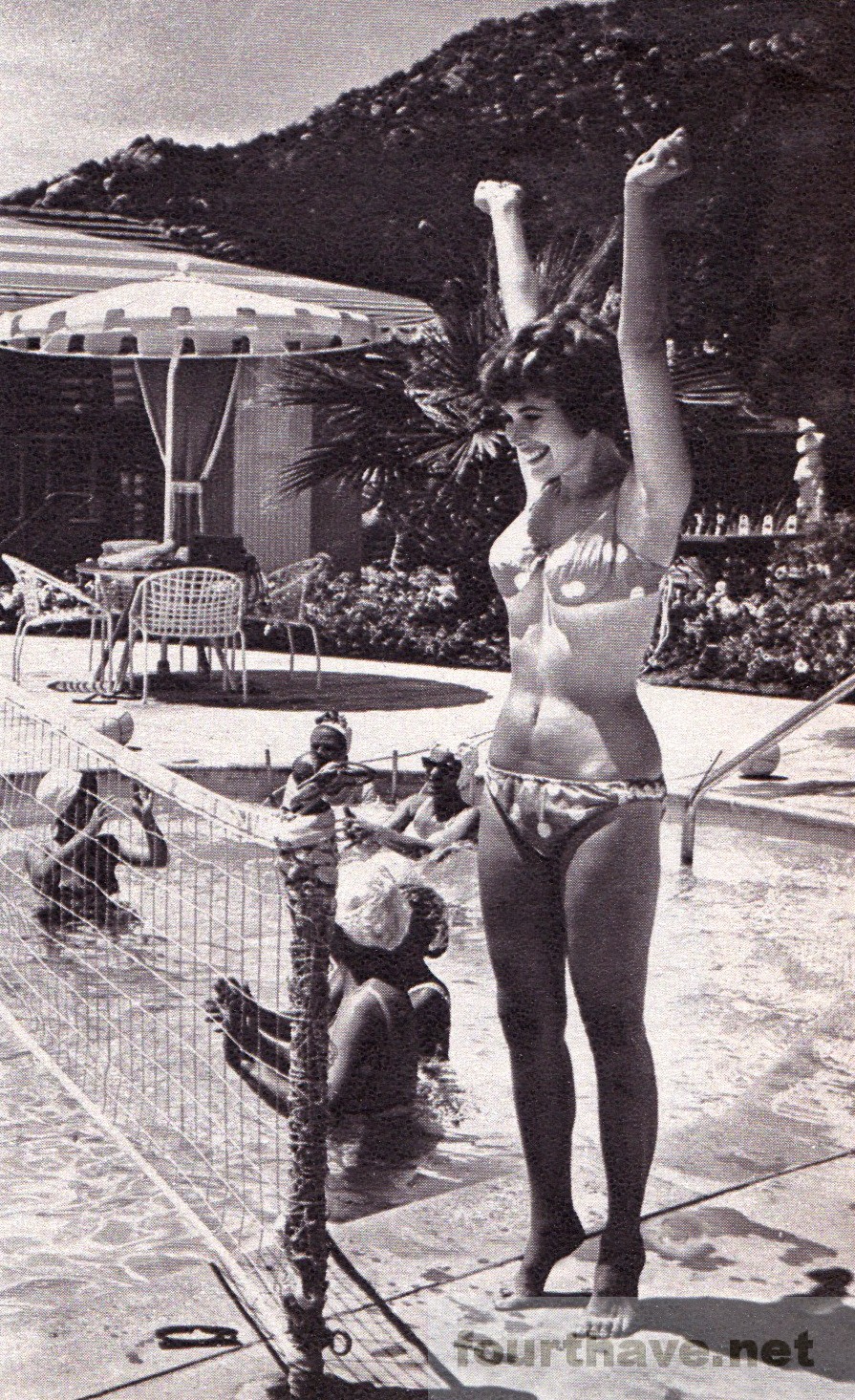 Jill St John Bikini - Remember When. 