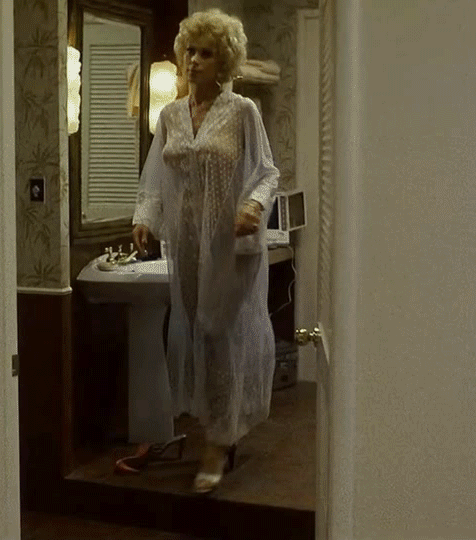 Leslie Easterbrook showing everything